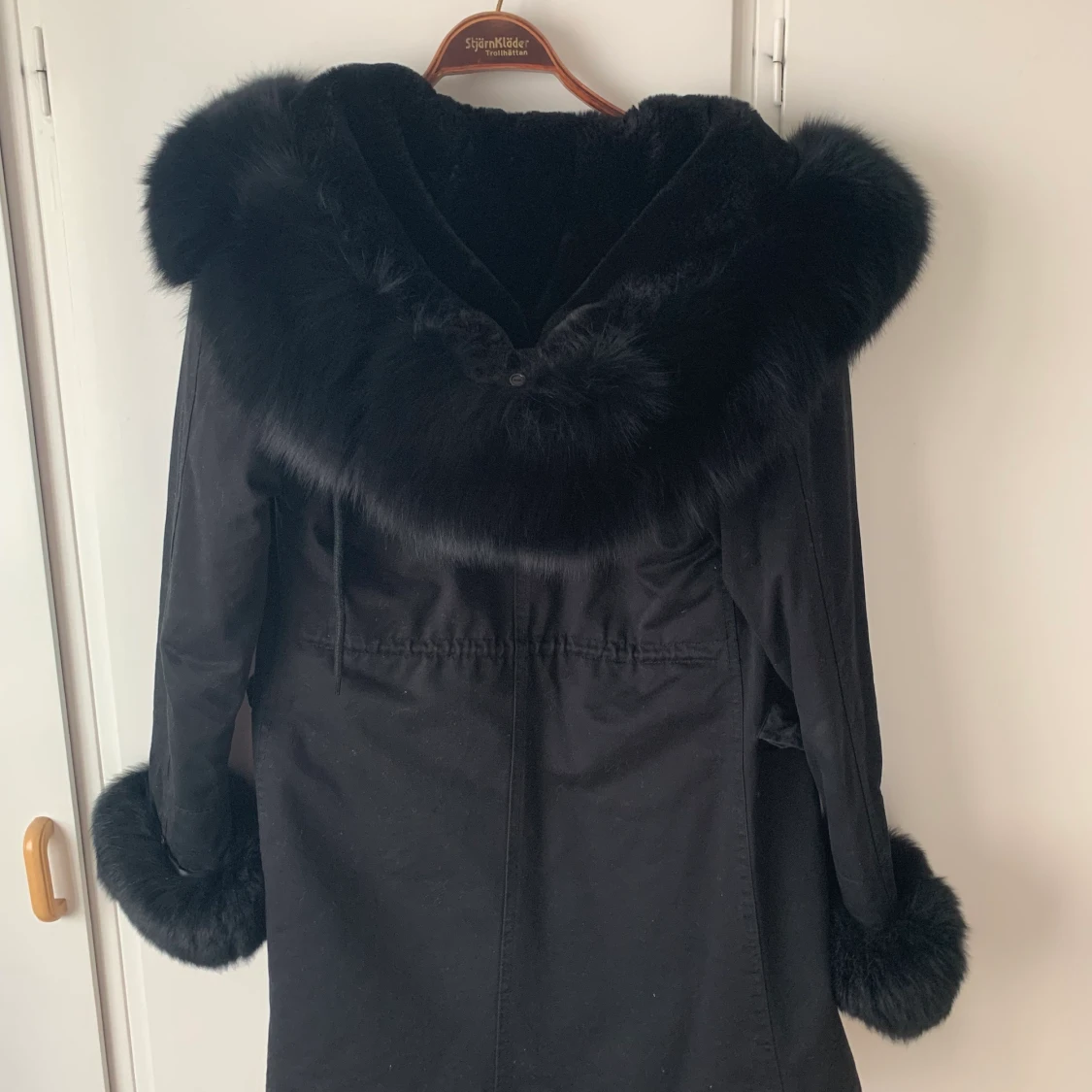 Vinterjacka med päls  - 90