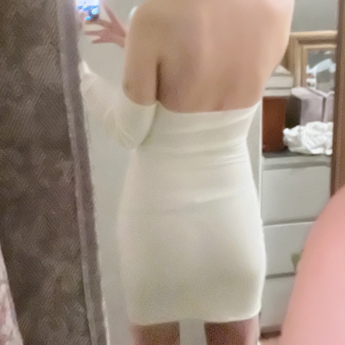 Vit klänning - 90