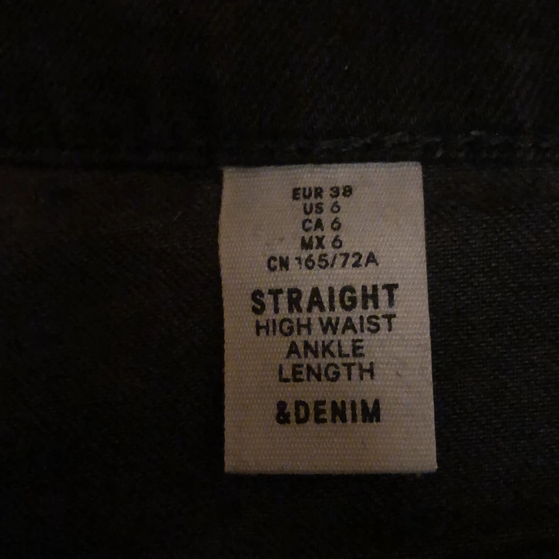 Lågmidade straightjeans - 91