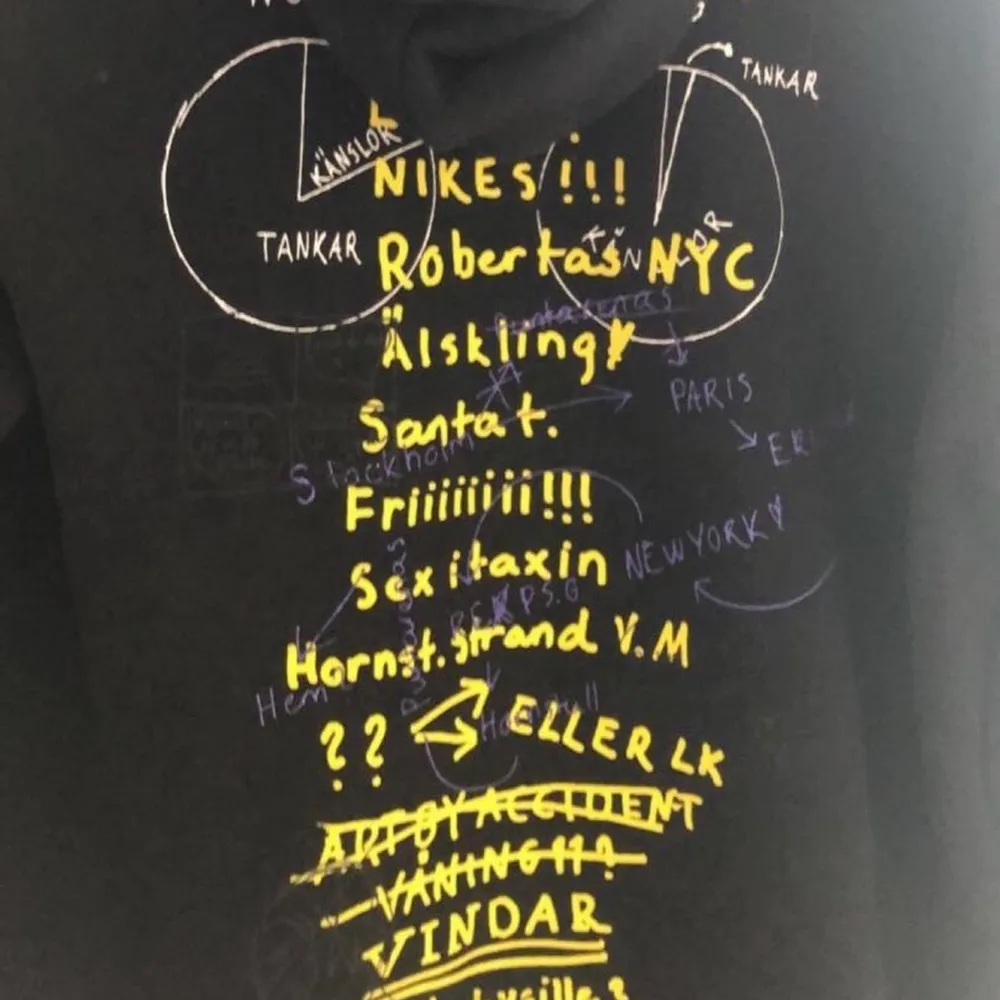 Vindar på mars hoodie ”mind mapp” . Bra skick. . Tröjor & Koftor.