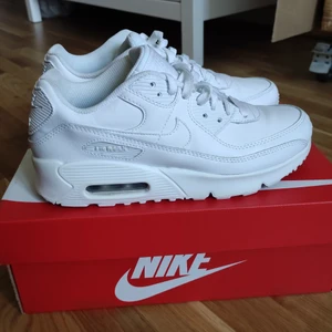 Nike air max 90 LTR white - Nike Air Max storlek 38 använda endast ett par gånger 