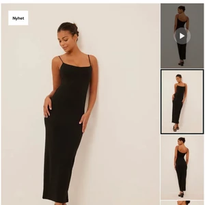 NA-KD klänning  - Säljer min slutsålda klänning från NA-KD i storlek S. En dupe på den kända skims klänningen. Använd 1 gång i någon timma. Säljer pga för liten. 