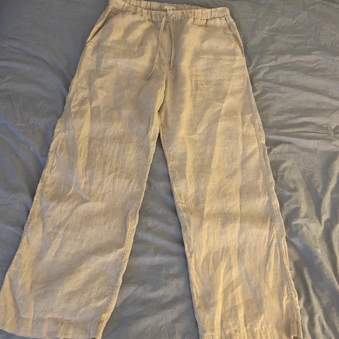 Beiga linnebyxor från arket  - 91