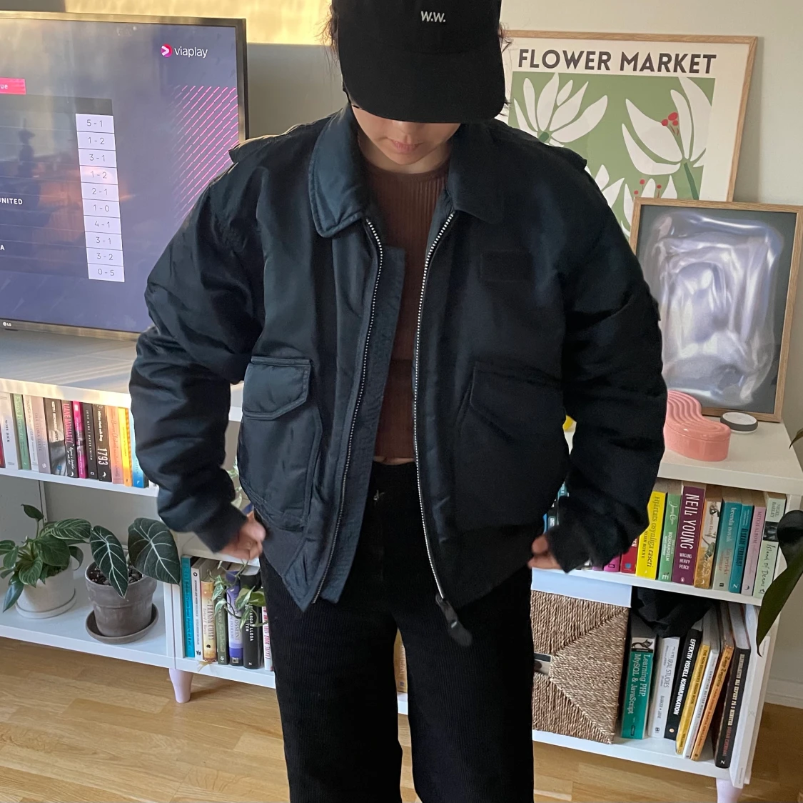 Vintage bomberjacka - 90