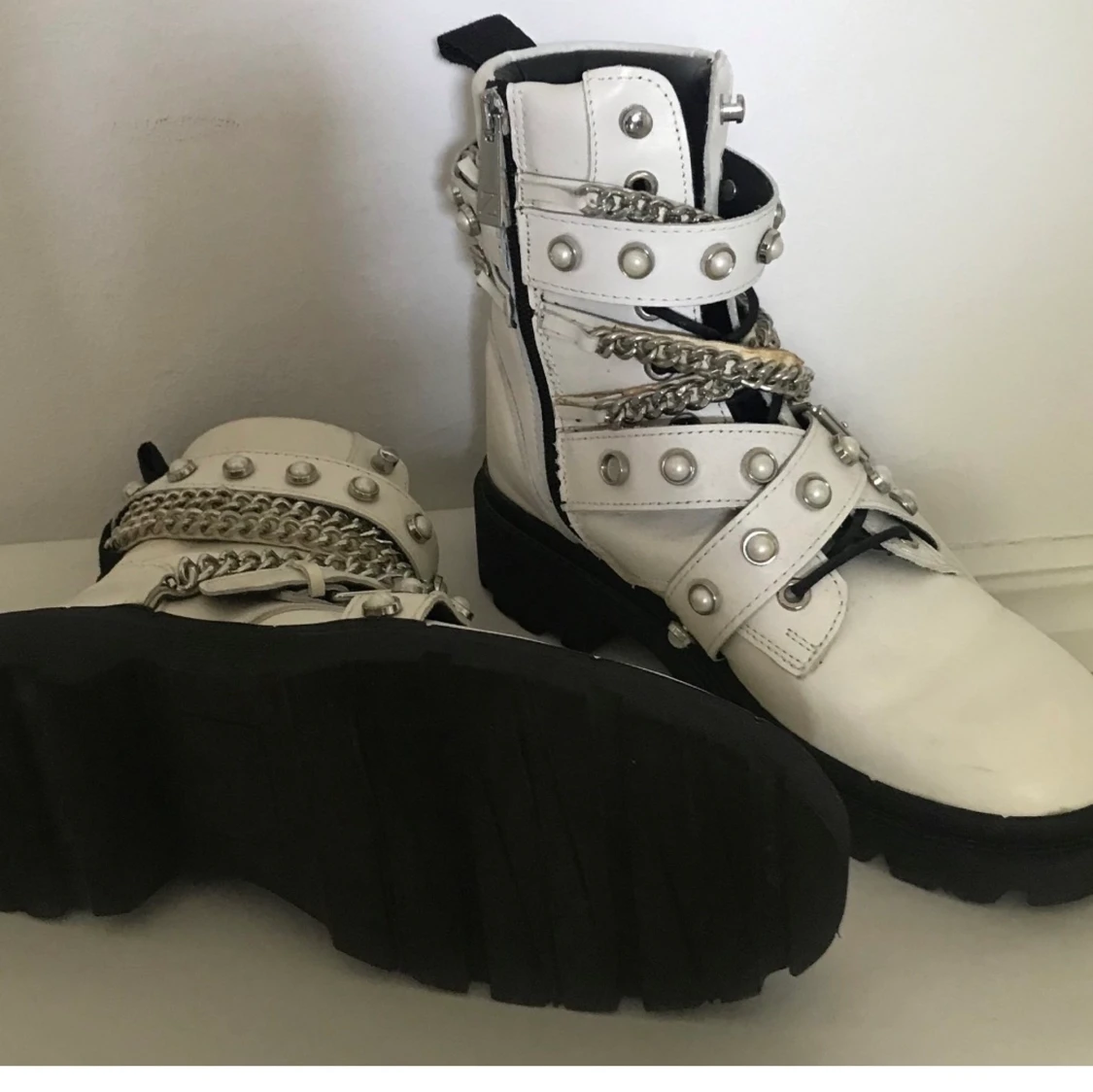 zara boots platform kängor stl. 38 - 90