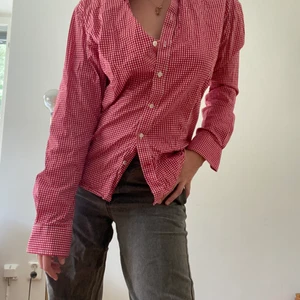 Skjorte - Rutig skjorta  Str M