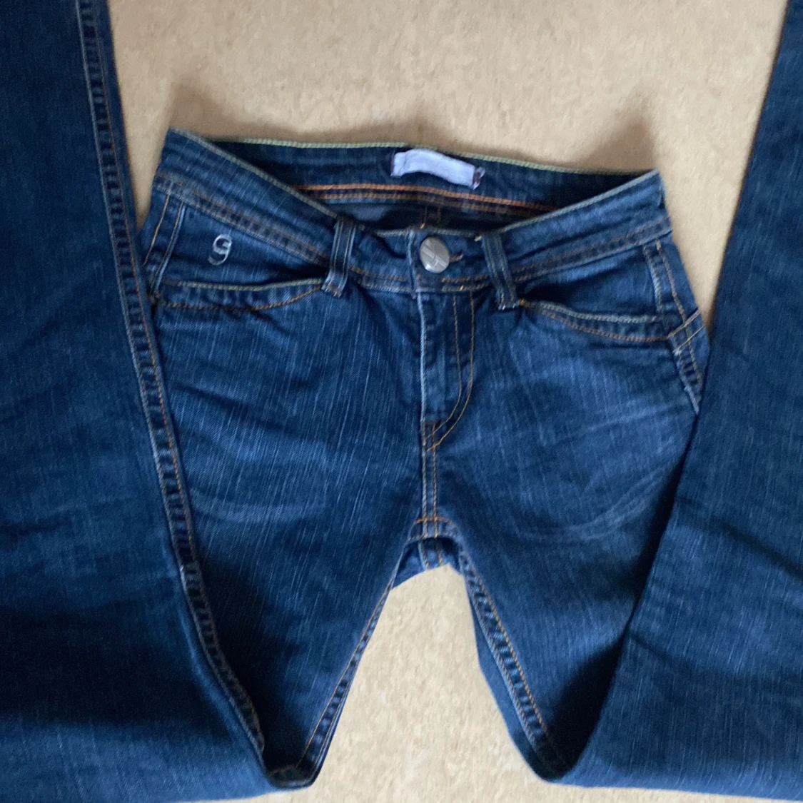 Lågmidjade jeans - 90