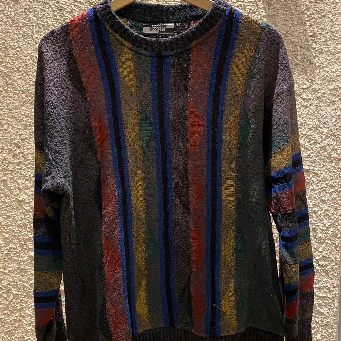 Vintage Knitted Sweater Monte Carlo