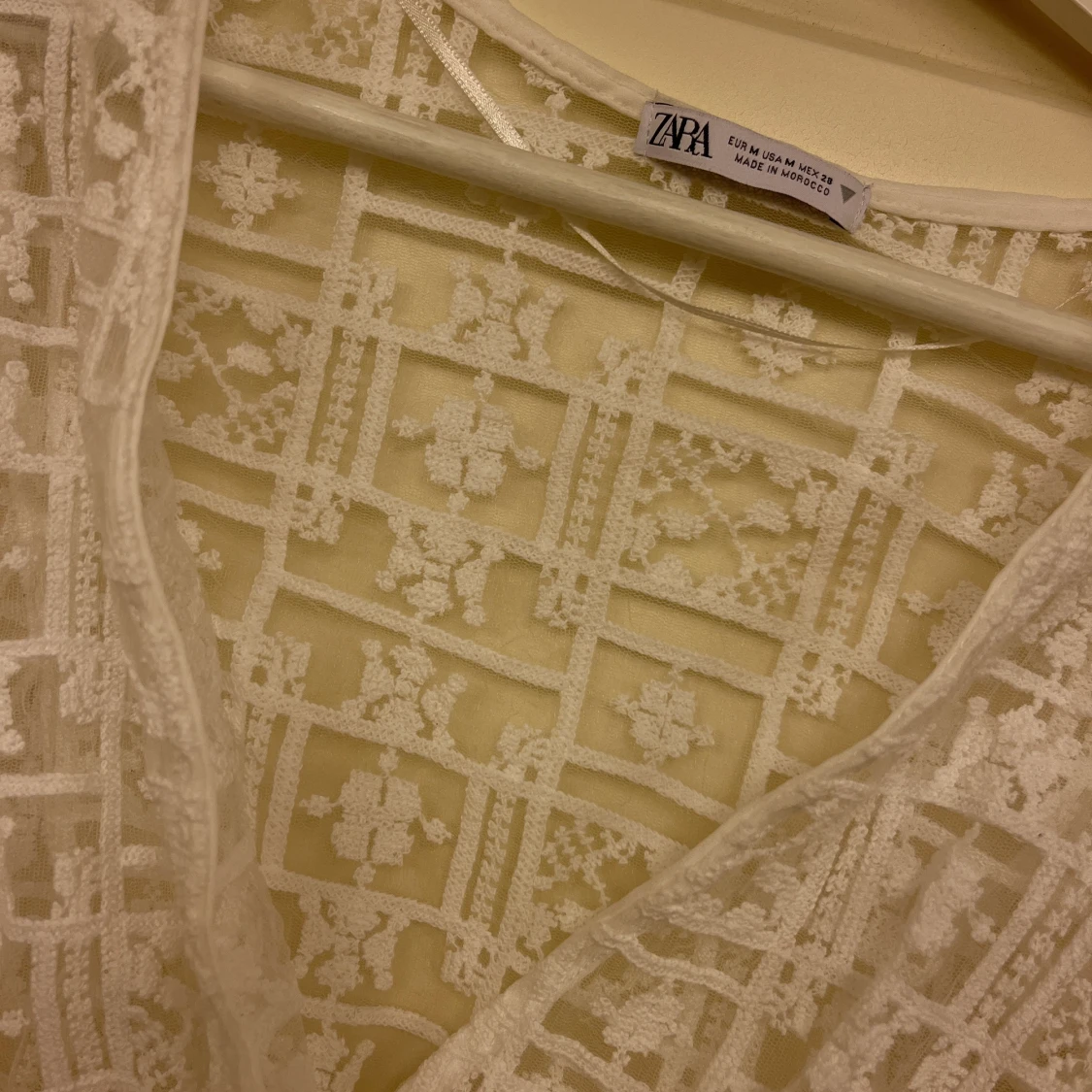 Vit Festtopp Zara - 90