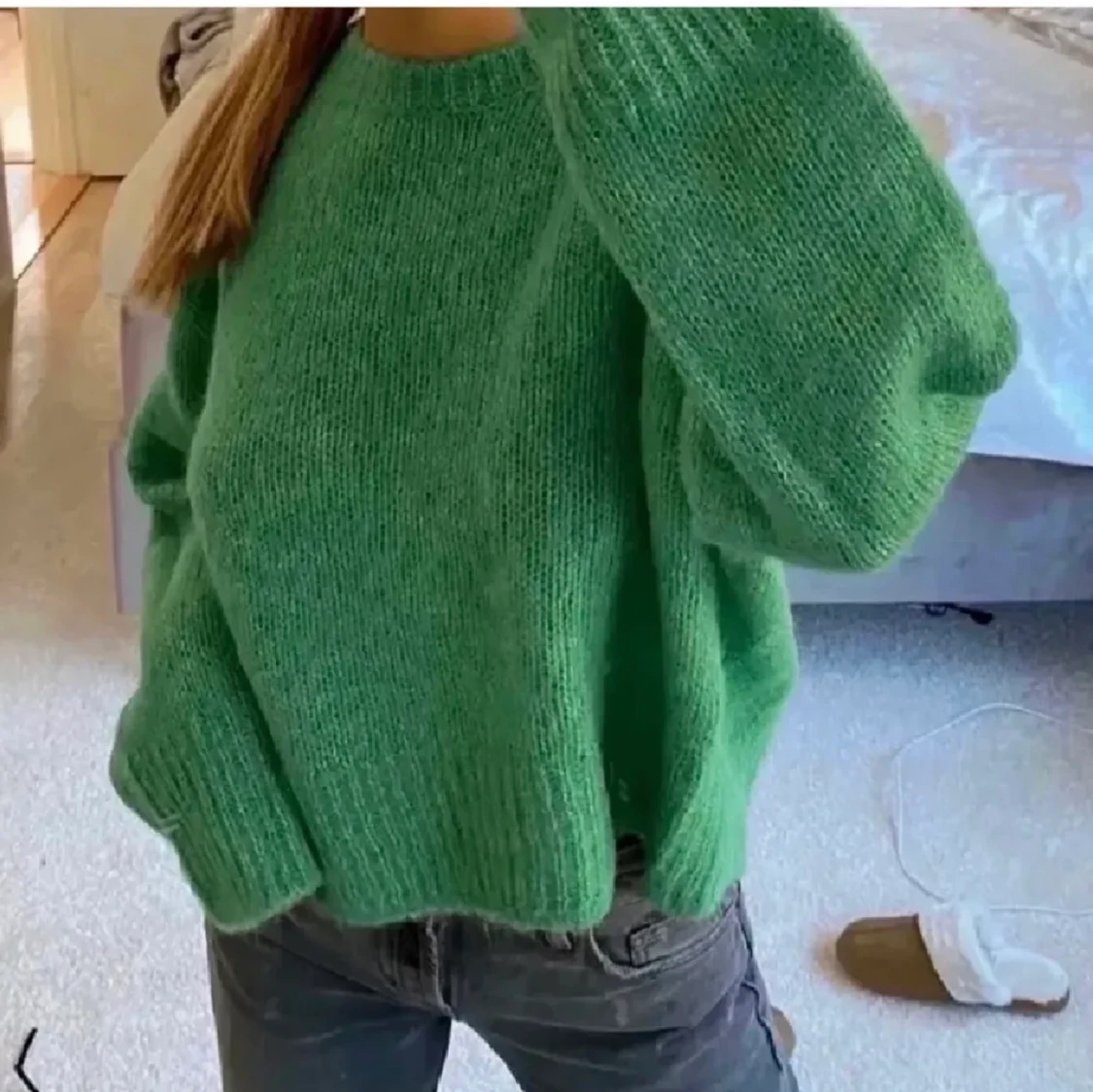 Stickad tröja