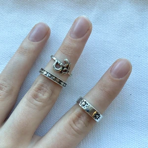 Silver ringar - Säljer ringar som aldrig används. 12kr + 15kr frakt!