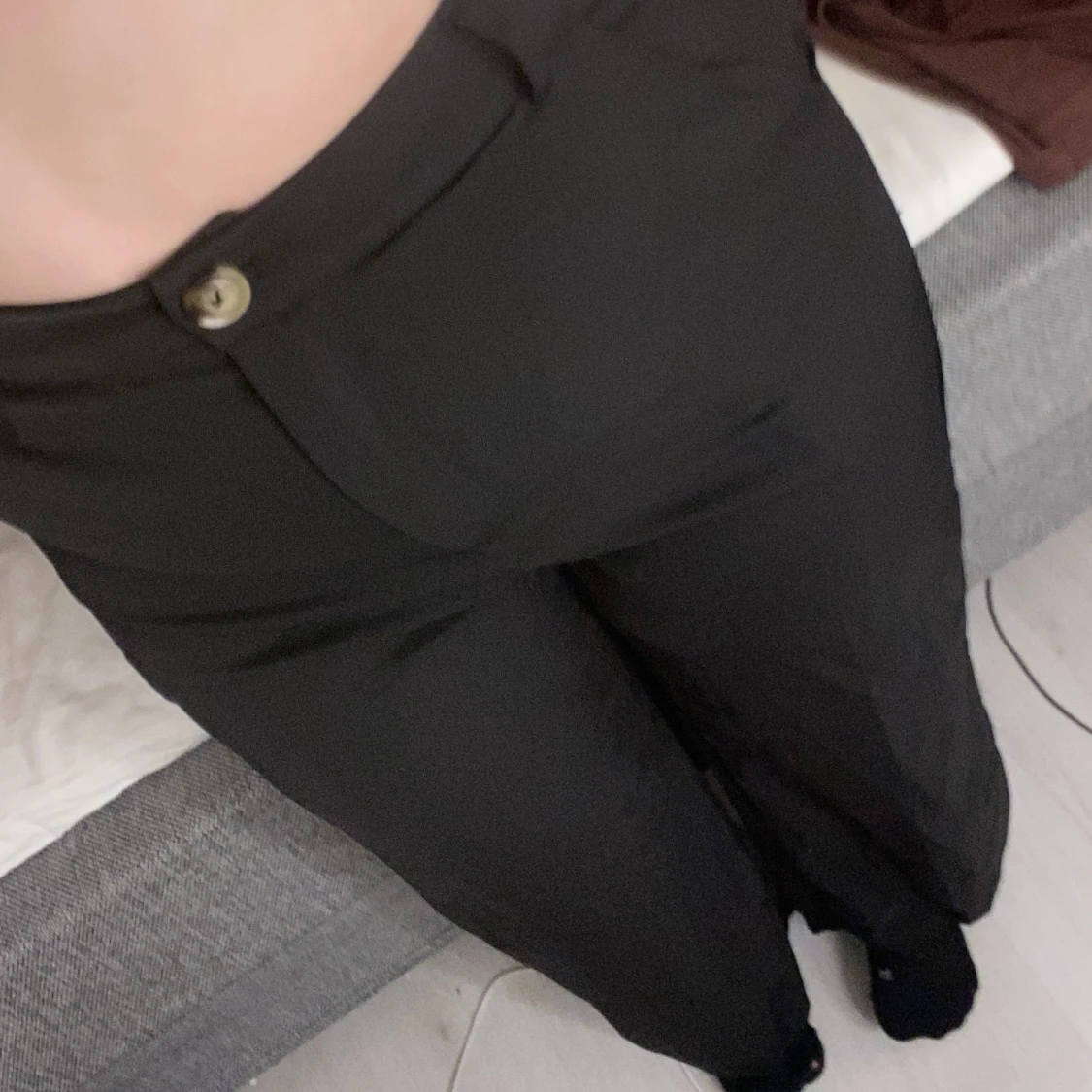 Svarta kostymbyxor  - 91