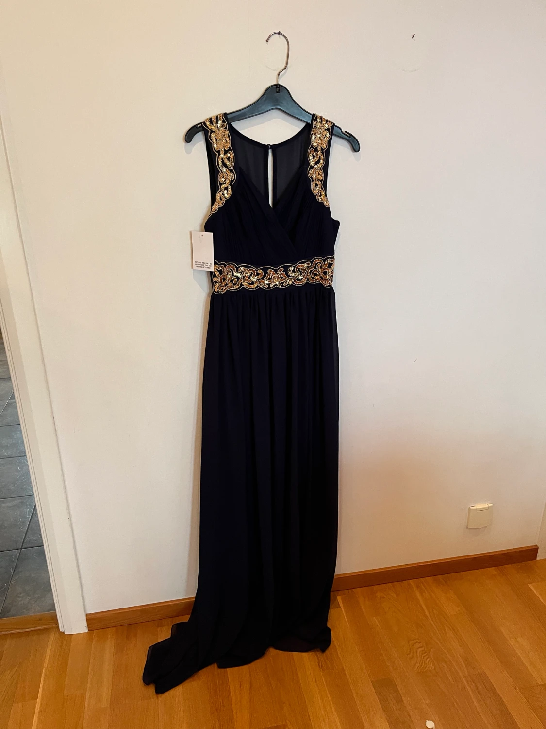 Balklänning marinblå - 90