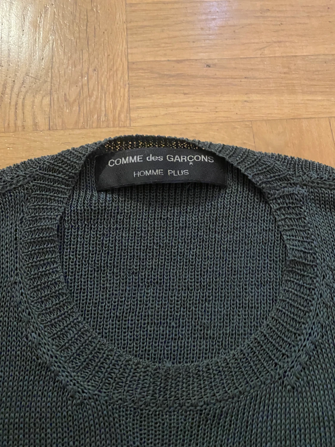 Comme de garcon homme plus AW08 magic and time punk knit - 90