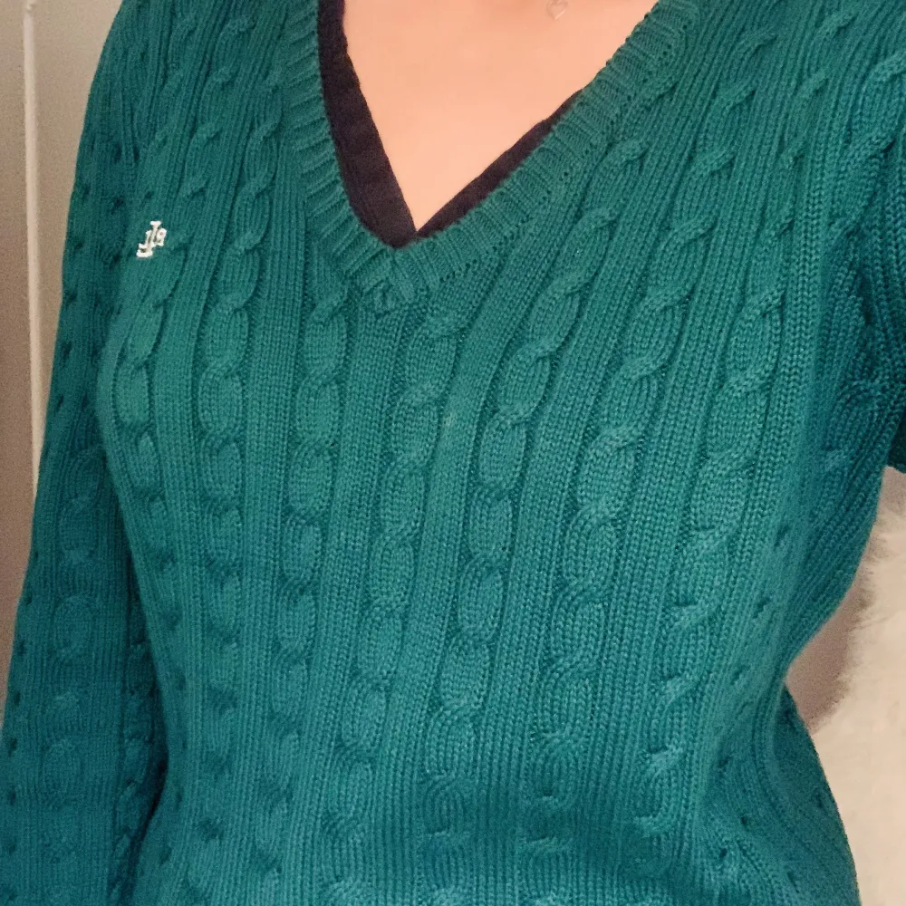 Green Ralph Lauren sweater size M. Never used.. Stickat.