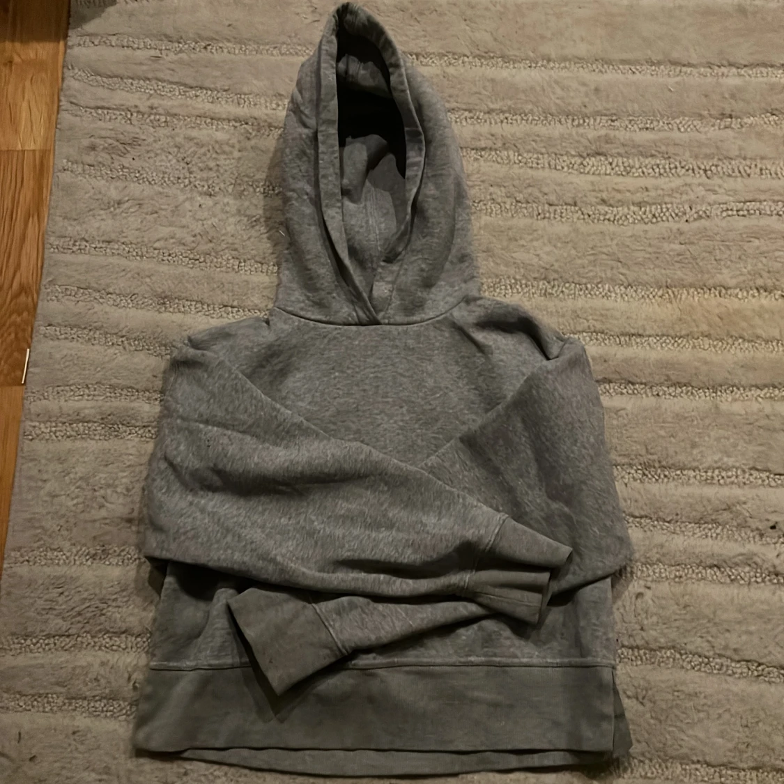 Fin Grå hoddie Zara