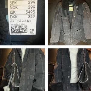 jeans jacka med fluff - super fin jeans jacka  från hm storlek M. färgen är lite ”urtvättad svart ” .köpte för 399kr men hitta en annan jacka! super trendig, lappen finns kvar! kom privat för frågor!  om jag inte svarar inom ett tag kontakta gärna mig på instagram @nordvall.alva