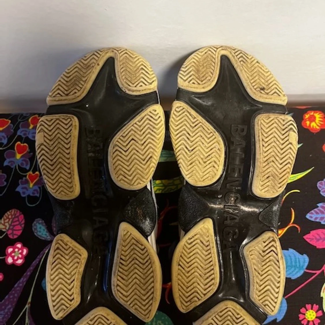 Balenciaga Triple S Silver Red  - 91