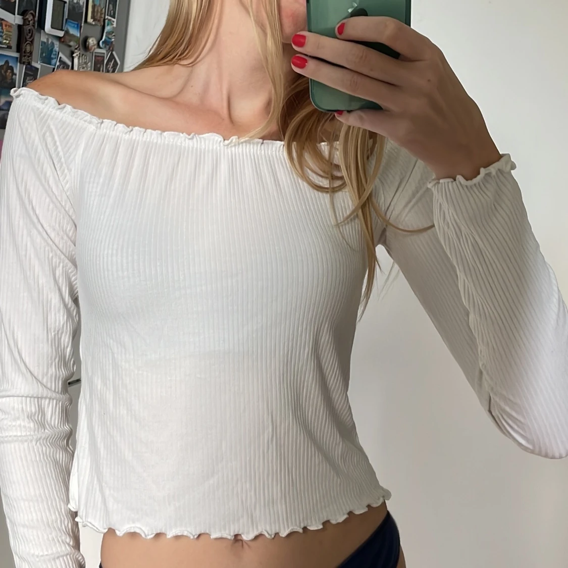 Classy white top - 90