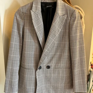 Zara checked blazer - Used, size XS