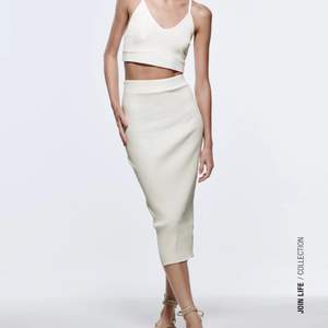 Superfin kjol som passar perfekt till sommaren ☀️ Helt oanvänd och prislappen kvar, kan även användas som klänning. Helt slutsåld i alla storlekar på hemsidan. Storlek S men passar även en XS 