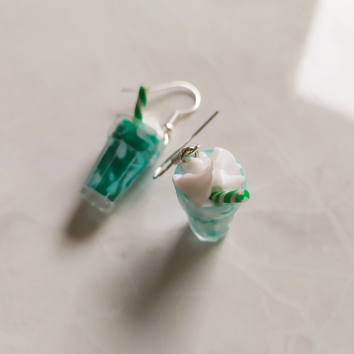 Örhängen - Milkshake Grön - 90