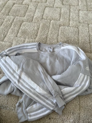 Adidas set - Adidas mjukisset. Använt och tvättat en gång.  Tröjan 2xl byxorna xl, köpta för att vara oversized