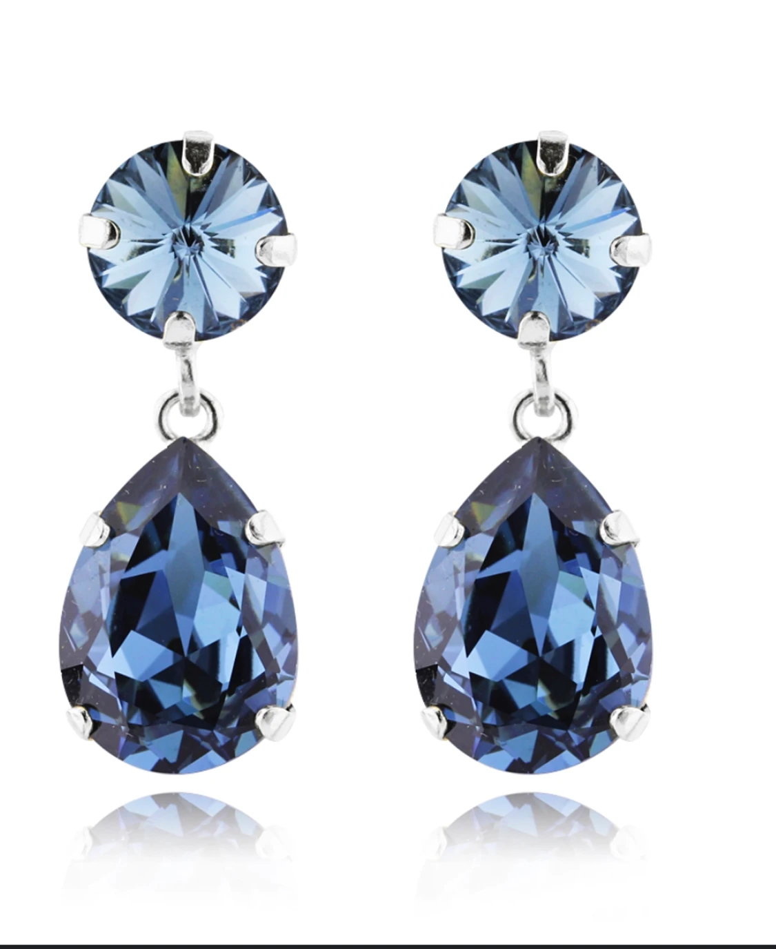 Caroline Svedbom Mini drop earring blue