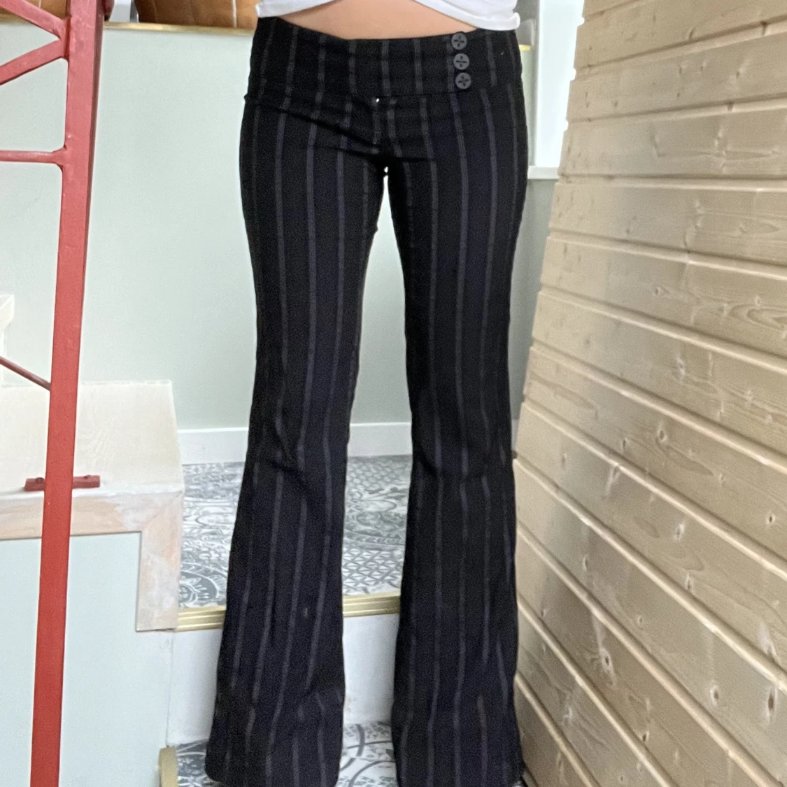 Lågmidjade byxor  - 90