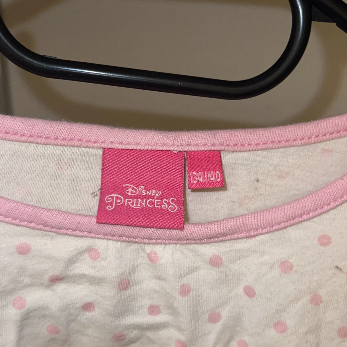 Vit långärmad tröja med Disney-prinsessor - 91