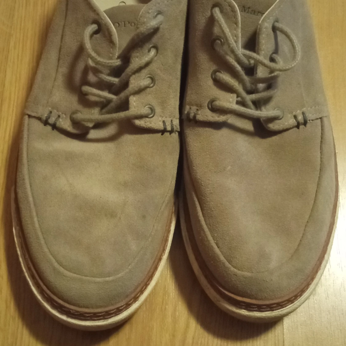 Beige mockaskor från Marc O'Polo