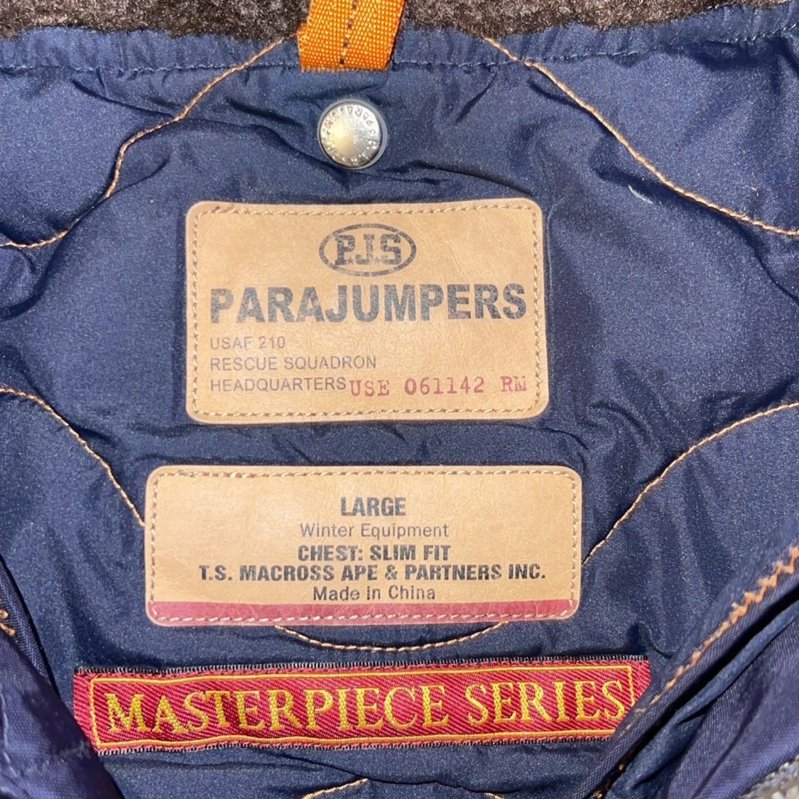 Blå vinterjacka från Parajumpers - 91