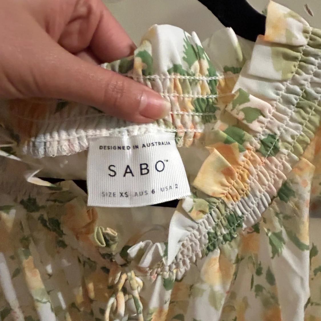 Blommig klänning från Sabo - 91