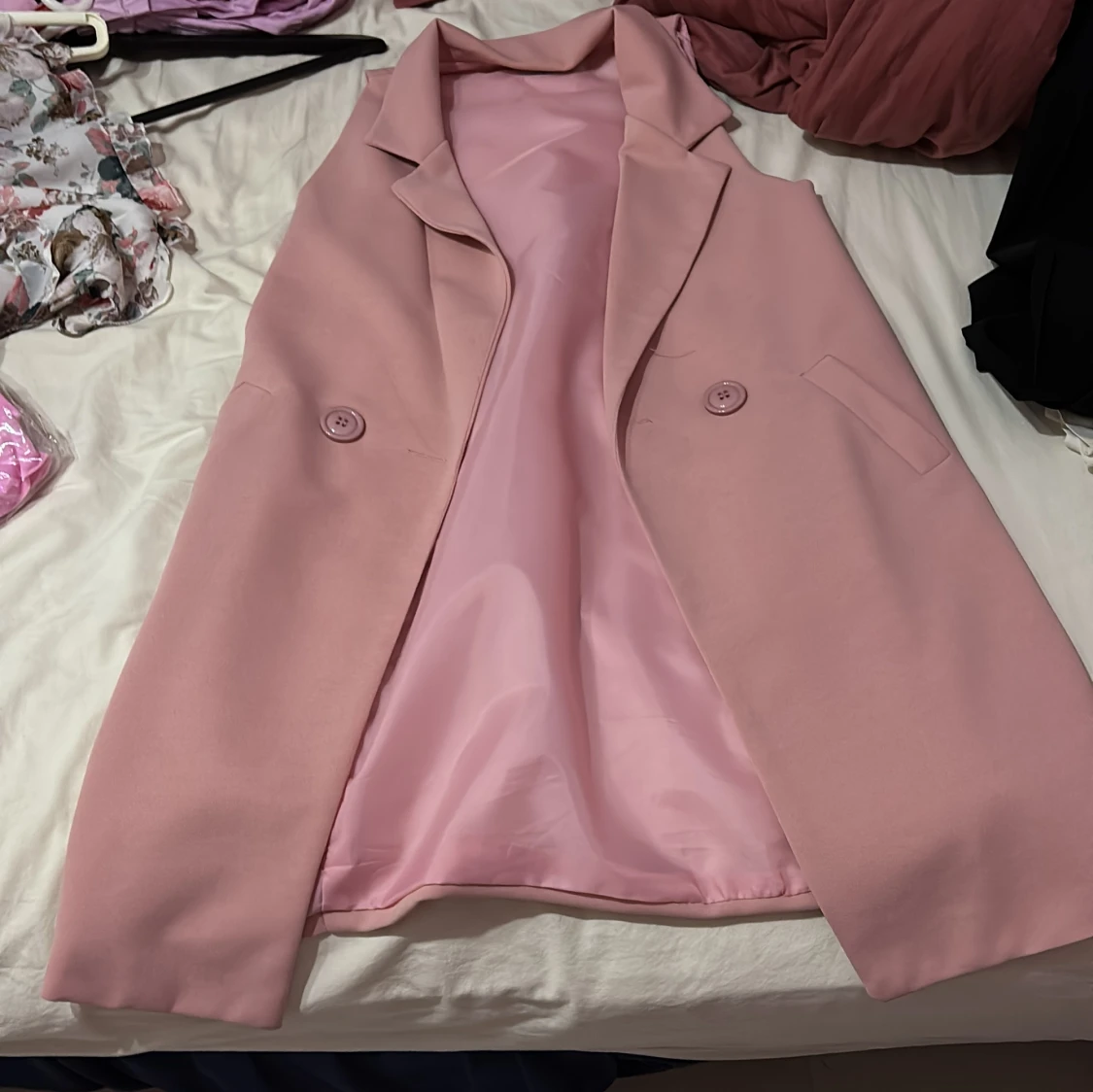 Rosa kavaj från SIJIFENG