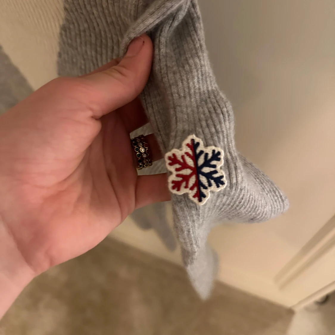 Grå kashmirtröja från Soft Goat SKI - 90