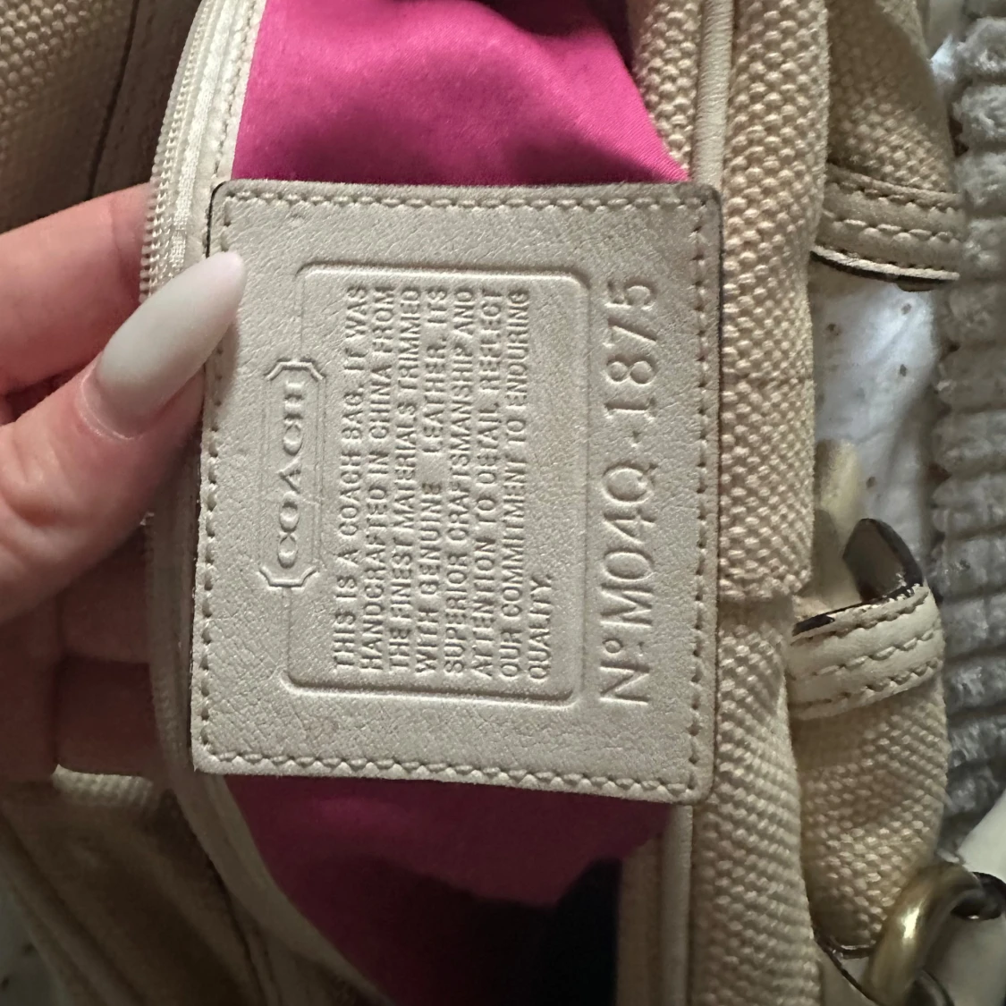 Coach Hampton Suede Väska - 92