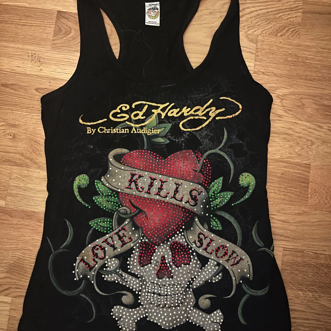 Svart Ed Hardy Linne - 90
