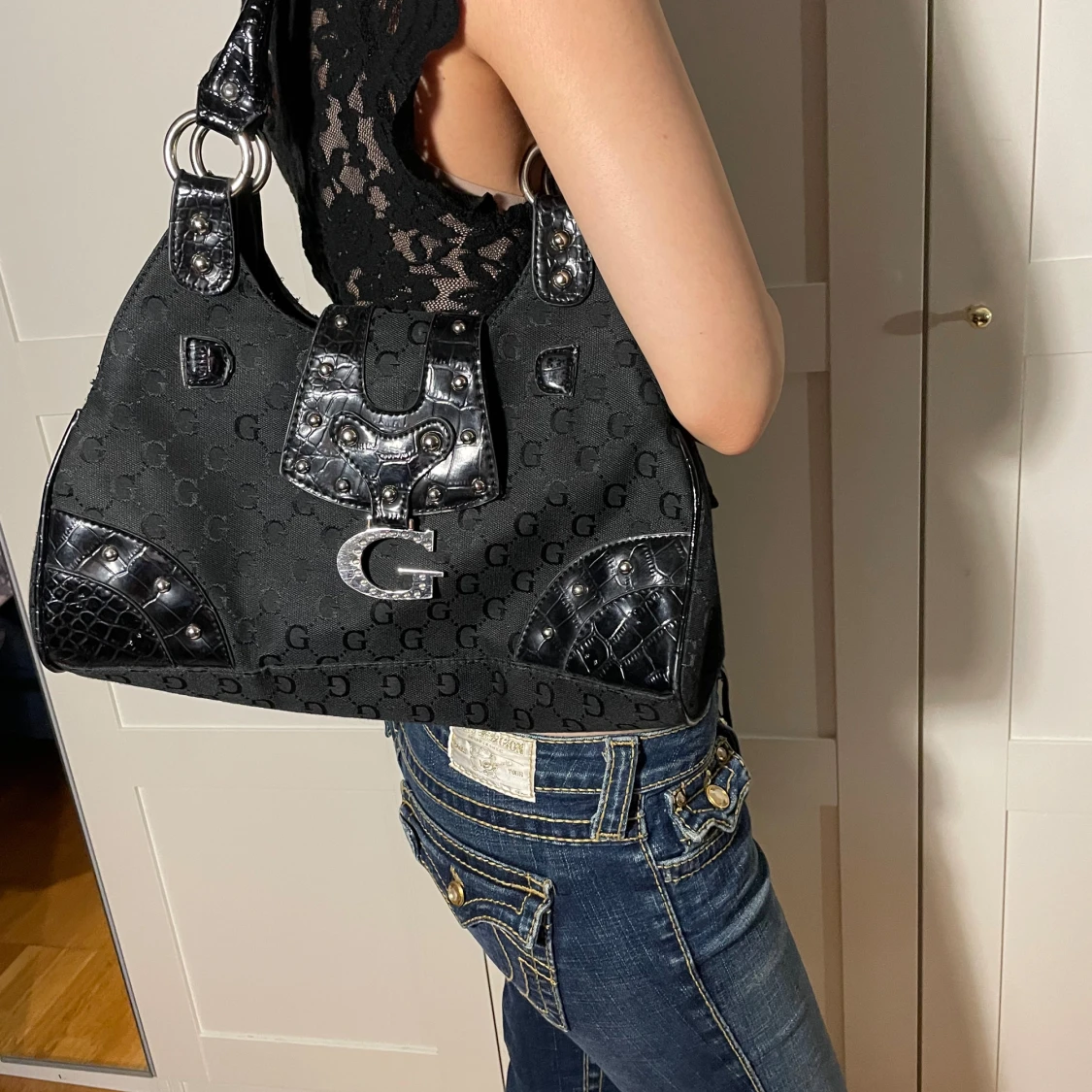 Vintage guess väska - 90