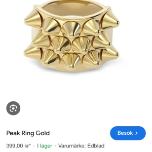 Edbladsring - Säljer denna ringen i storlek M, den är helt som ny och inga tecken på användning. 