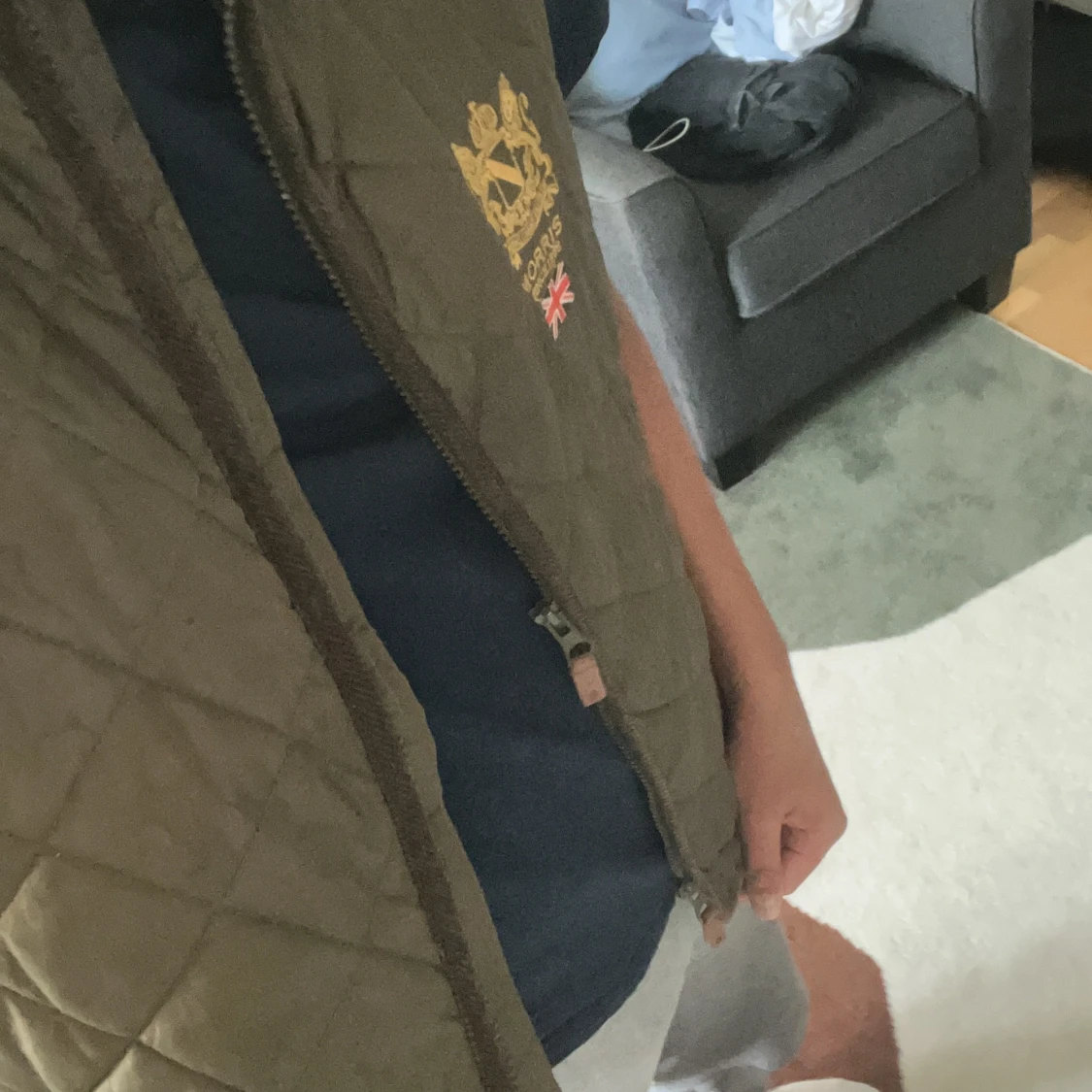 Quiltad väst från Morris - 91