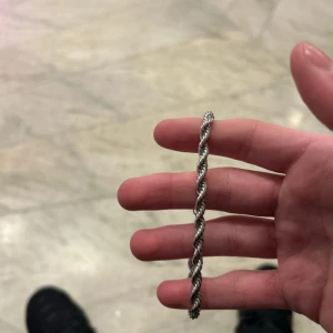 Cordell armband - 20cm 5 mm helt nytt rost fri silverfärgat stål