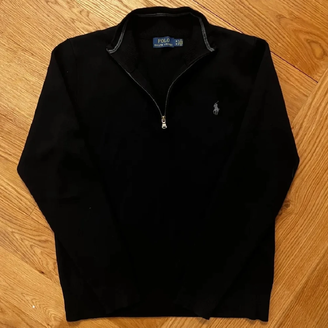 Svart tröja med dragkedja från Polo Ralph Lauren