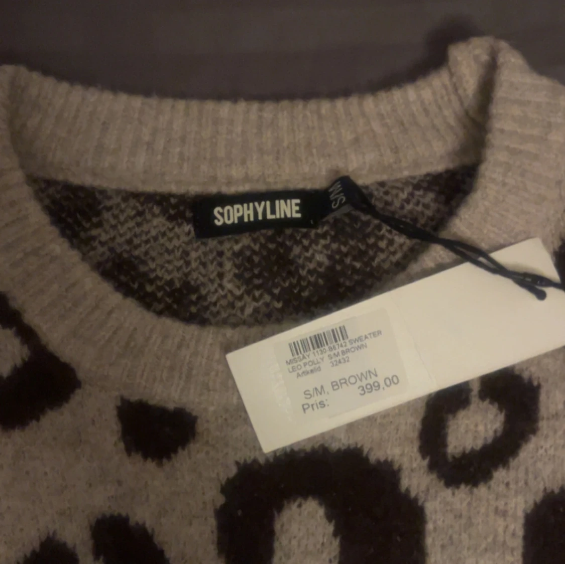 Leopard tröja  - 91