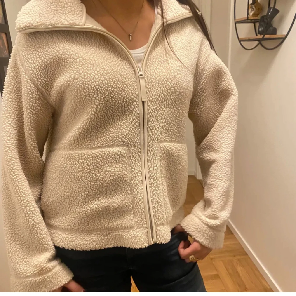 H&M teddyjacka  - 91