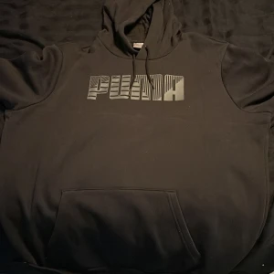 Puma hoodie - L, bra skick, använt 1 gång, billig och bekväm.