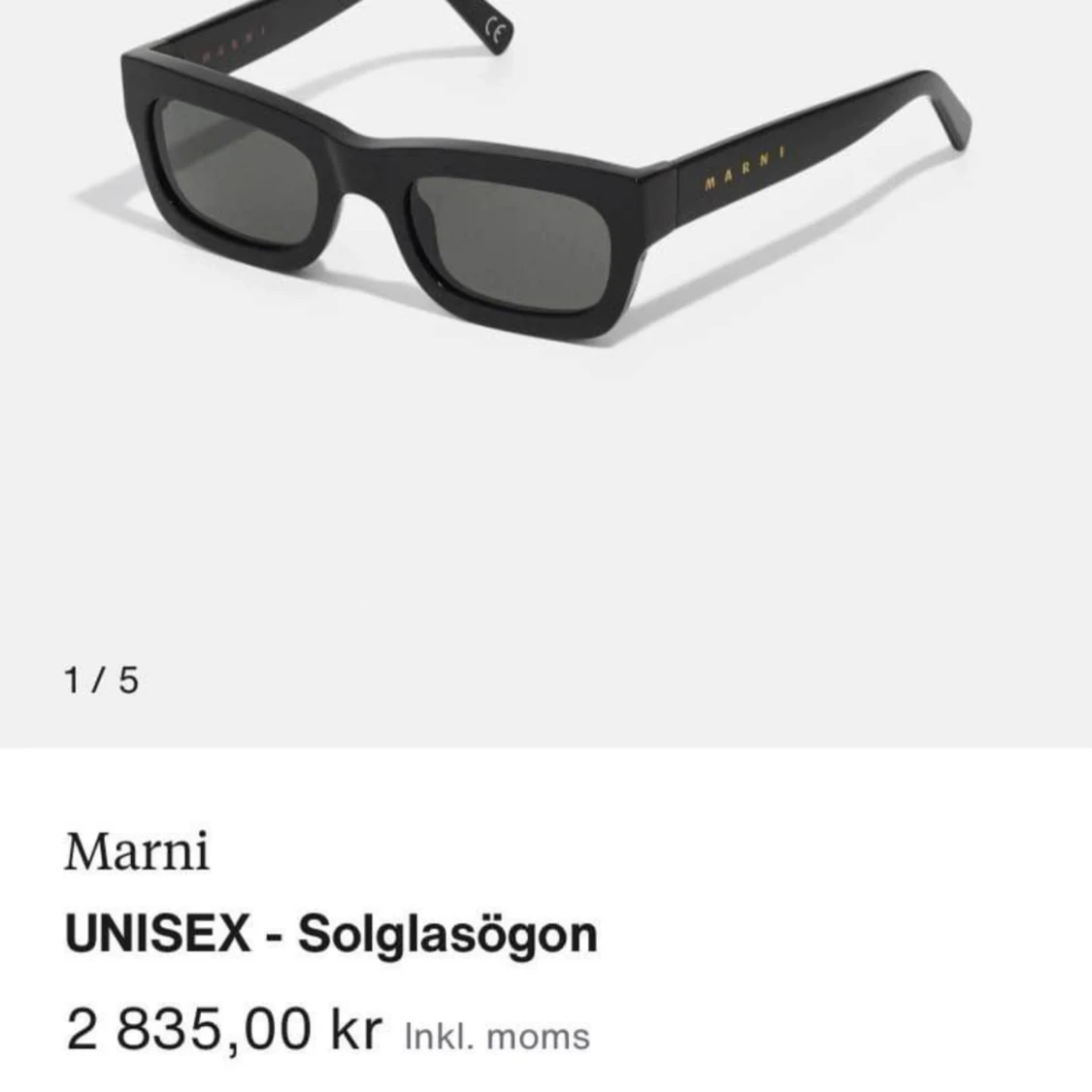 Marni solglasögon - 90