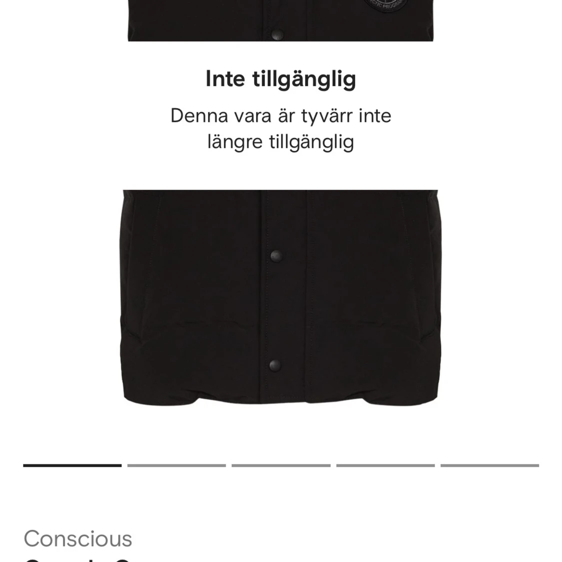 Canada goose väst, black kabel  - 91