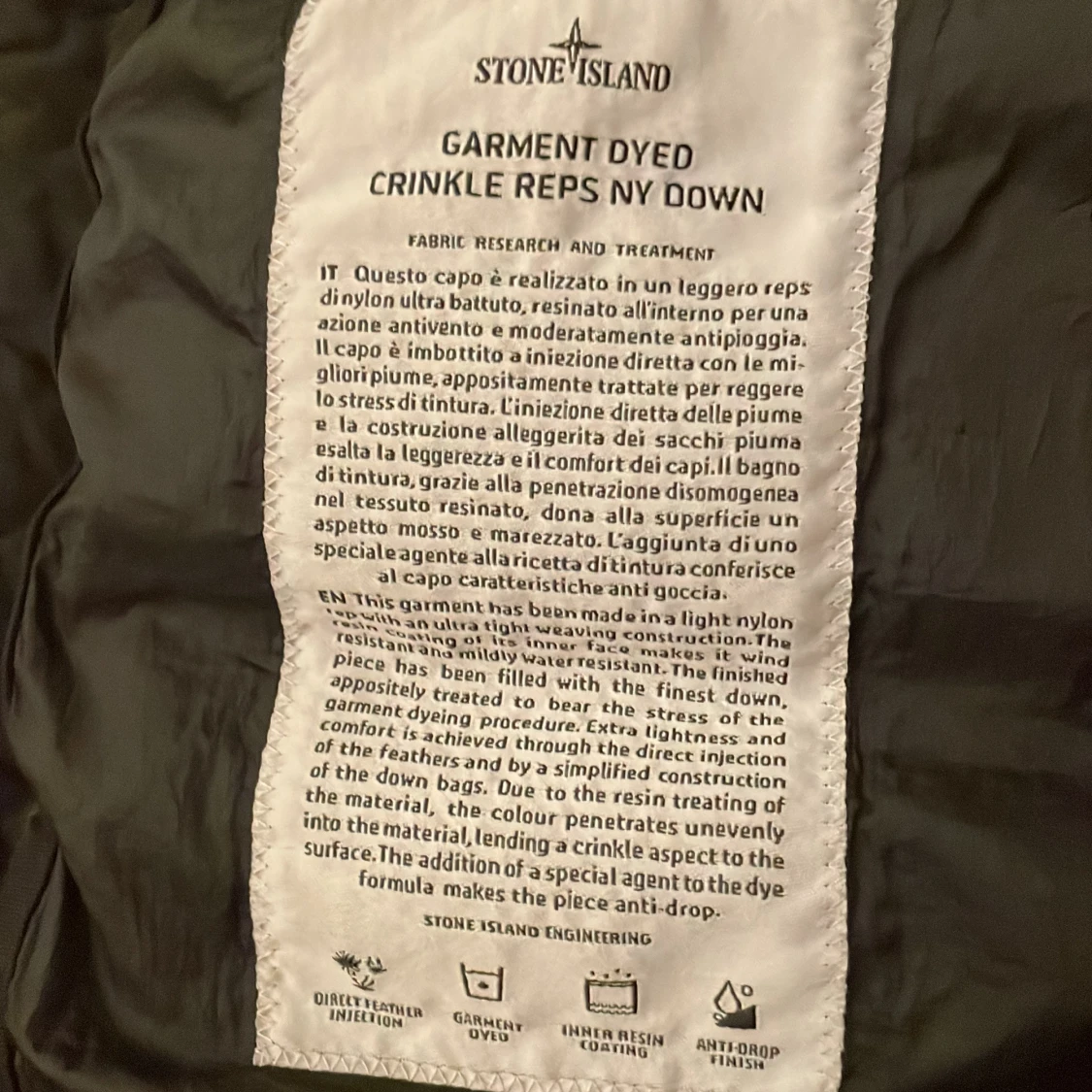 Stone Island Jacka som slutade tillverkas för flera år sedan. - 3