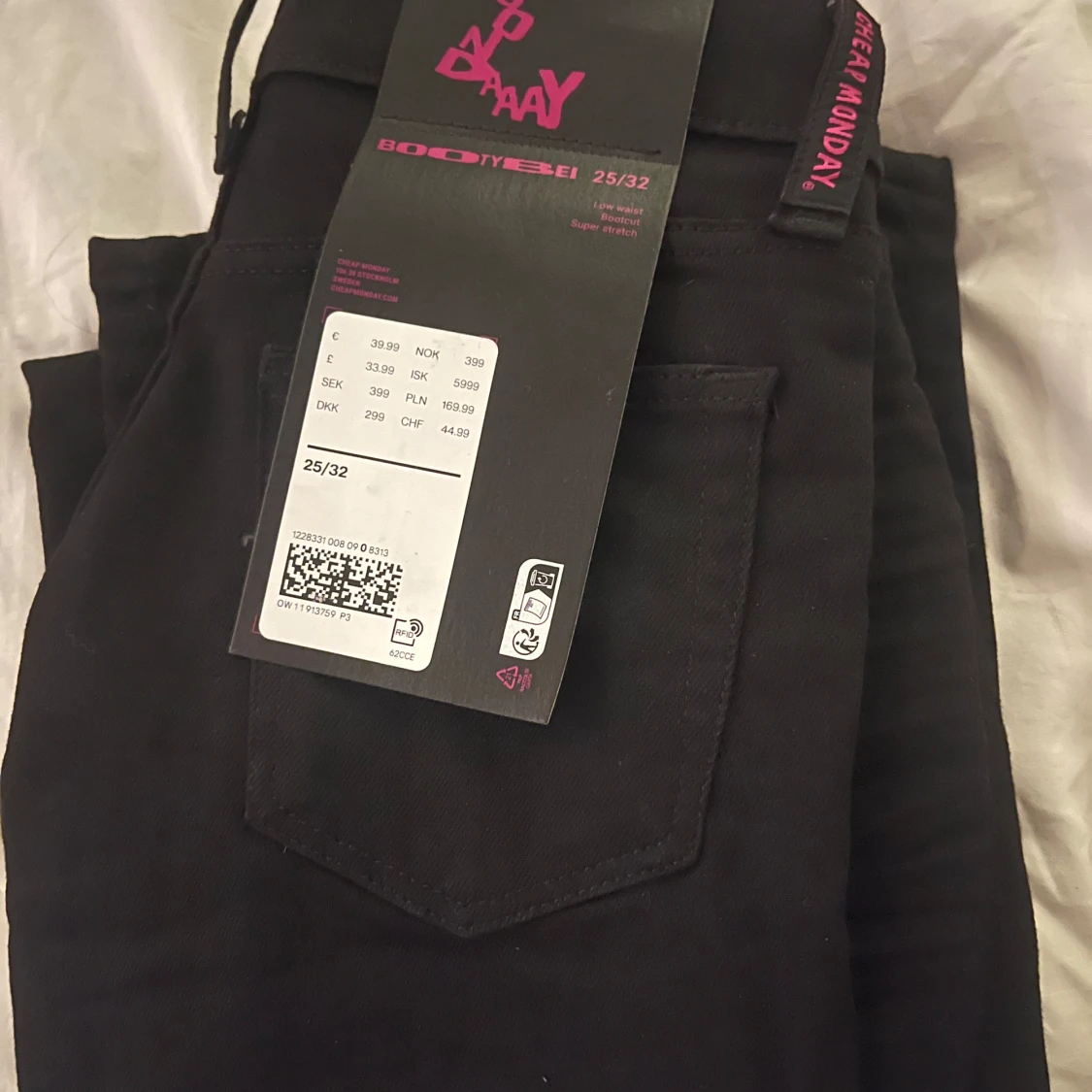 Lågmidjade bootcut jeans - 91