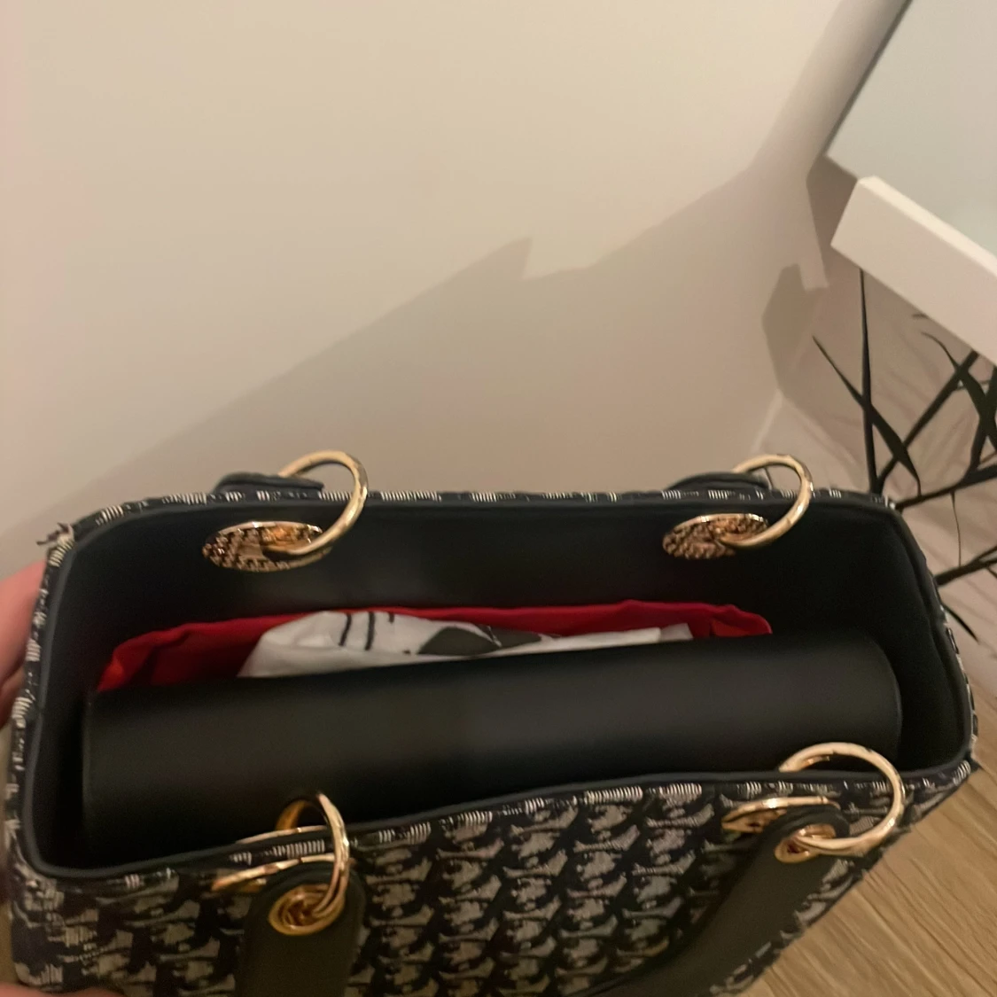 Mönstrad handväska  - 92